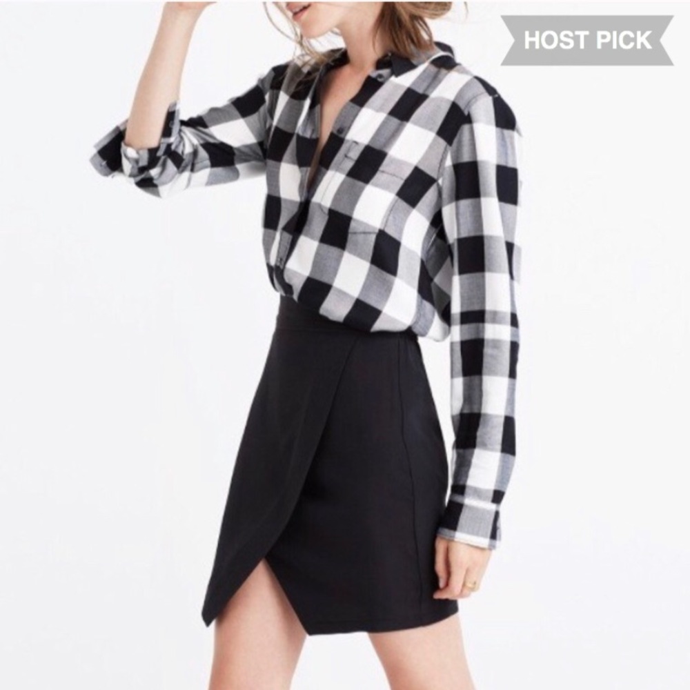 MADEWELL | Silk Parkway Skirt